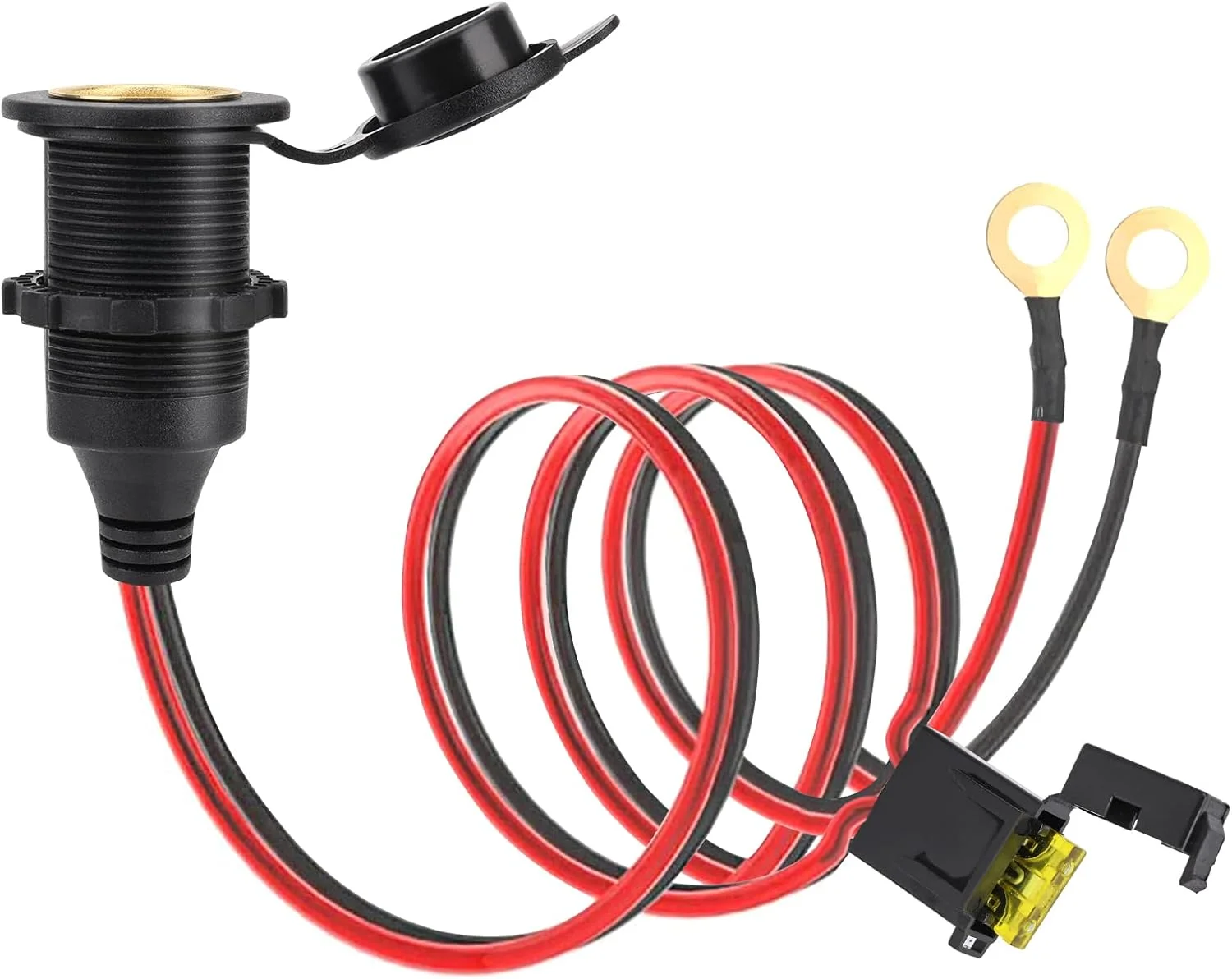 Gniazdo zapalniczki 12 V / 20 A z przewodem 2,5 mm²